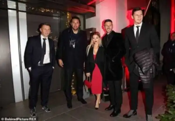 Bayern Munich Stars And Their Wives Attend Glamorous Christmas Party (Photos)